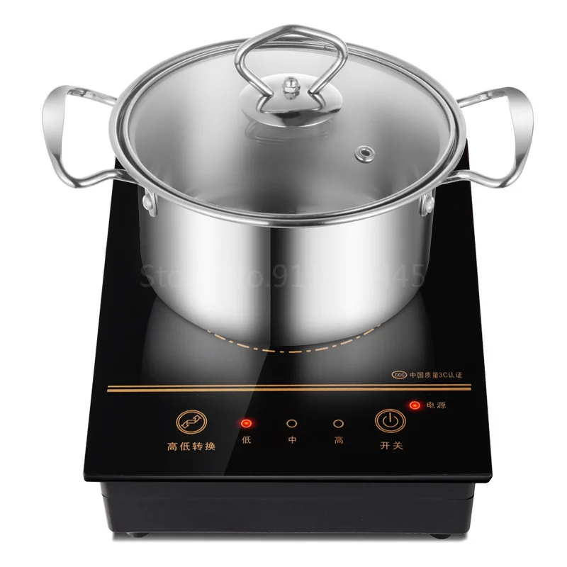 220V Electric Magnetic Induction Cooker Wire Control Embedded Hotpot Hob Waterproof Hot Pot Milk Tea Boiler Stove Cooktop 
220V Electric Magnetic Induction Cooker Wire Control Embedded Hotpot Hob Waterproof Hot Pot Milk Tea Boiler Stove Cooktop