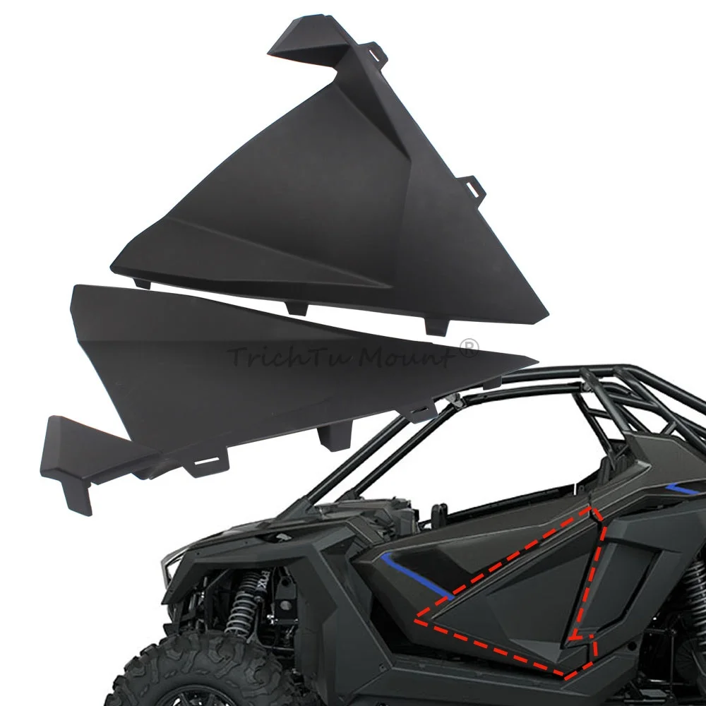 

UTV LH&RH Lower Half Door Inserts Panels Compatible with Polaris RZR PRO XP R Turbo R- 2 Seater 2020-2024 OEM #2883765