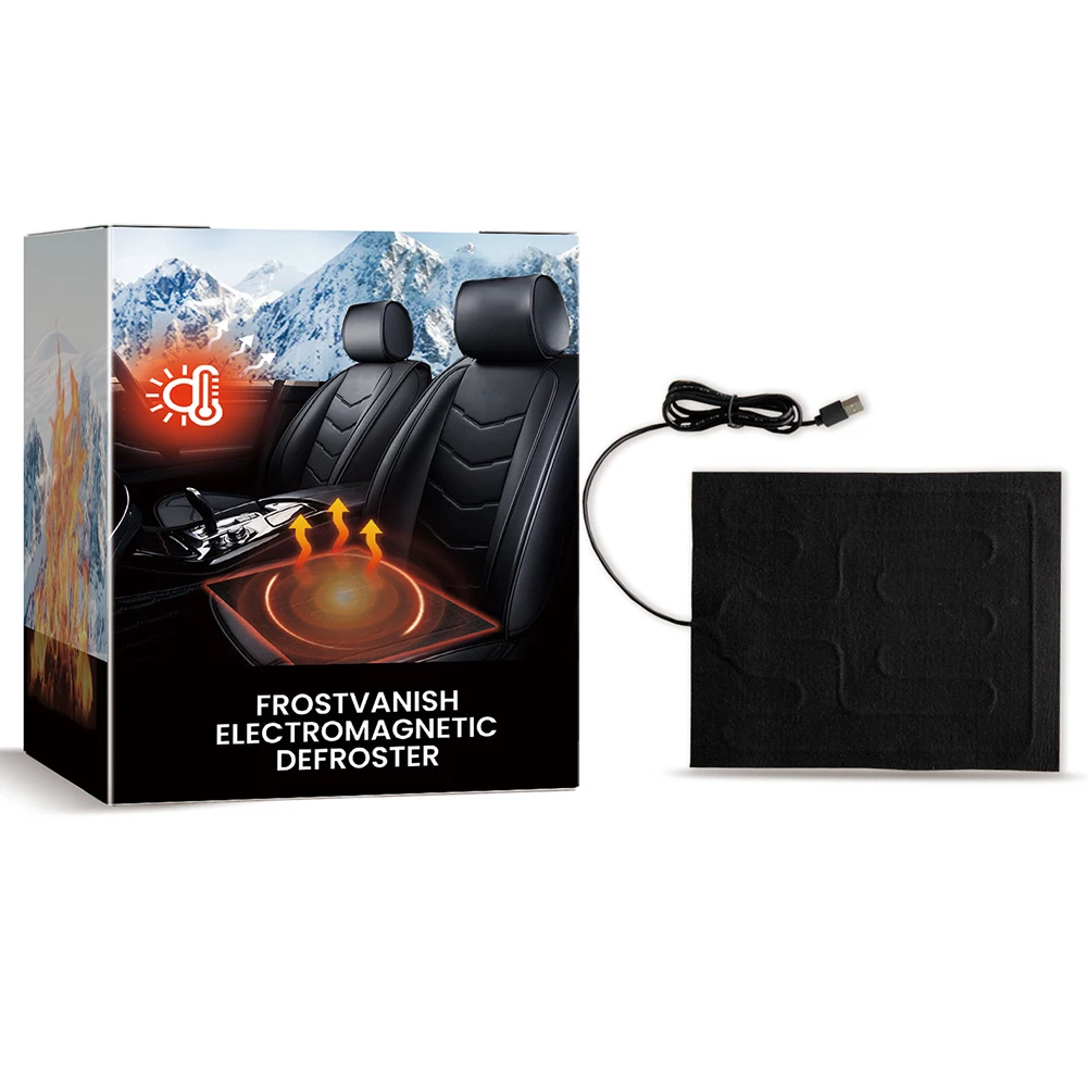 USB Car De-Icing Heating Pad Winter Heater Windshield Defroster Defogging Demister Clothes Cycling Heater Car Anti-Fog Heater
USB Car De-Icing Heating Pad Winter Heater Windshield Defroster Defogging Demister Clothes Cycling Heater Car Anti-Fog Heater