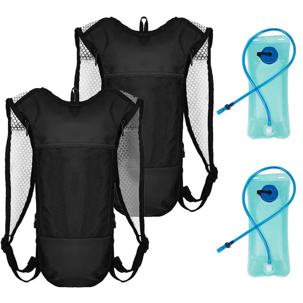 New 2Pcs Outdoor Backpack With 2L Hydration Bladder Lightweight Breathable Water Backpack For Women Men
New 2Pcs Outdoor Backpack With 2L Hydration Bladder Lightweight Breathable Water Backpack For Women Men