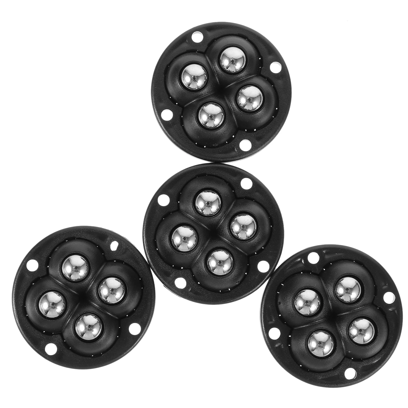 4 Pcs Swivel Casters Ball Pulley Wheels Mini for Small Appliances Castors Self Adhesive Storage Bin
4 Pcs Swivel Casters Ball Pulley Wheels Mini for Small Appliances Castors Self Adhesive Storage Bin