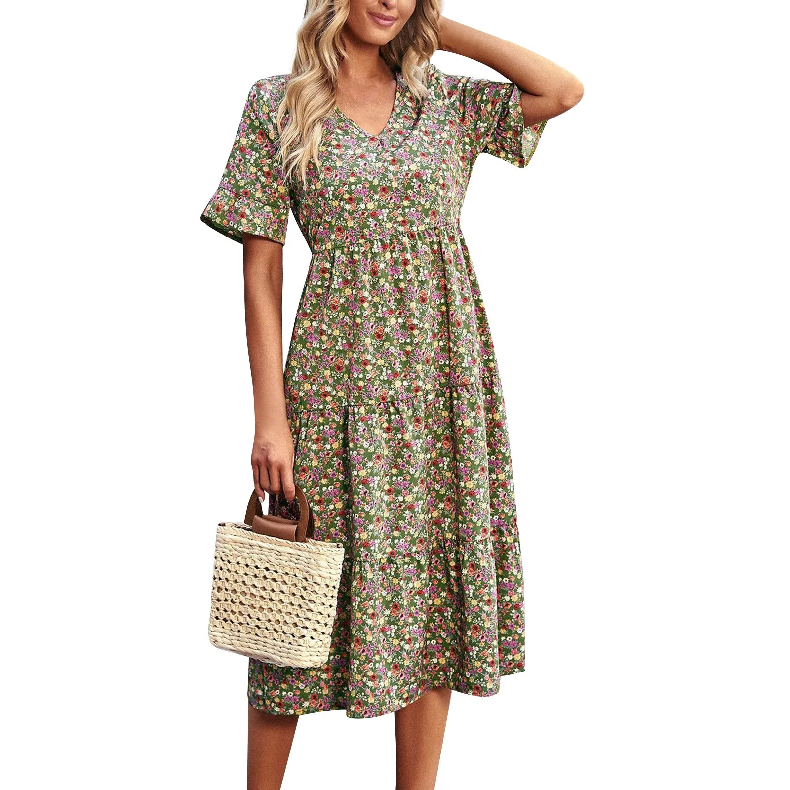 Модное и сексуальное женское элегантное платье с V-образным вырезом летние платья с коротким рукавом vestido vestidos femenino roupa feminina
Модное и сексуальное женское элегантное платье с V-образным вырезом летние платья с коротким рукавом vestido vestidos femenino roupa feminina