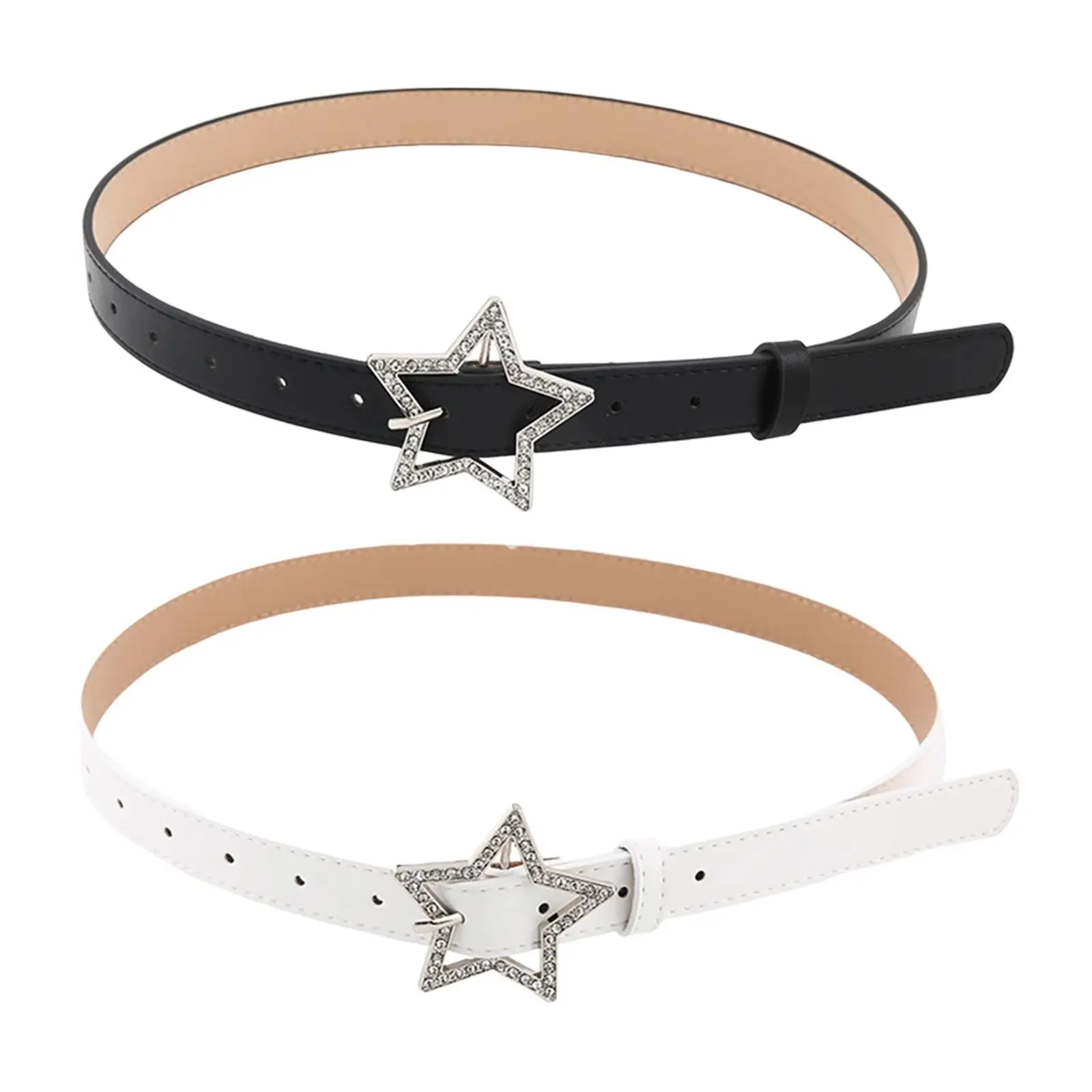 PU Leather Belt Waistband Rock Strap Women Star Rhinestone 103cm Eyelet Belt for Skirt Gothic Clothing Lady Girls Casual Corset
PU Leather Belt Waistband Rock Strap Women Star Rhinestone 103cm Eyelet Belt for Skirt Gothic Clothing Lady Girls Casual Corset