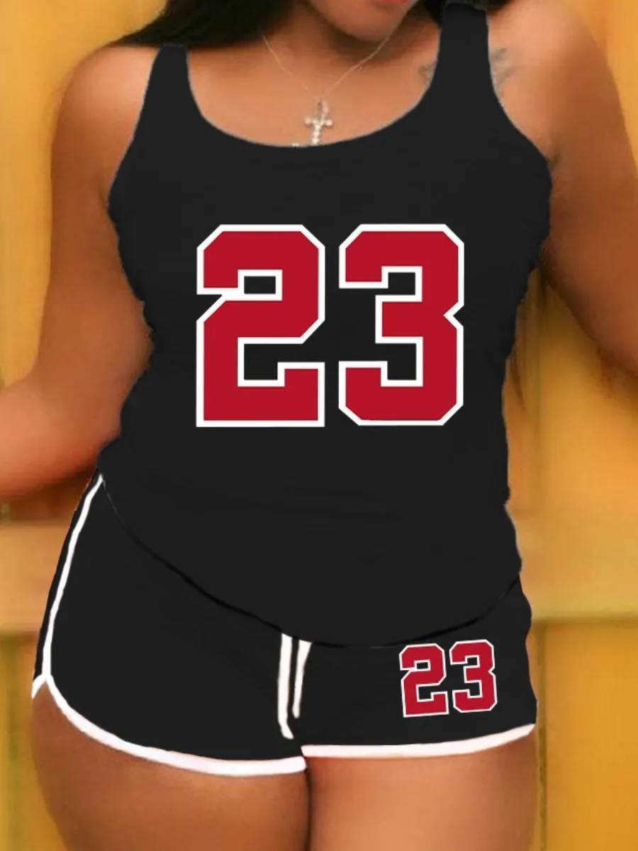 LW Plus Size Cami Drawstring Shorts Set Women’s Sports Two Piece Suit U-Neck Top and High Waist Elastic Tight Shorts Summer Sets
LW Plus Size Cami Drawstring Shorts Set Women’s Sports Two Piece Suit U-Neck Top and High Waist Elastic Tight Shorts Summer Sets