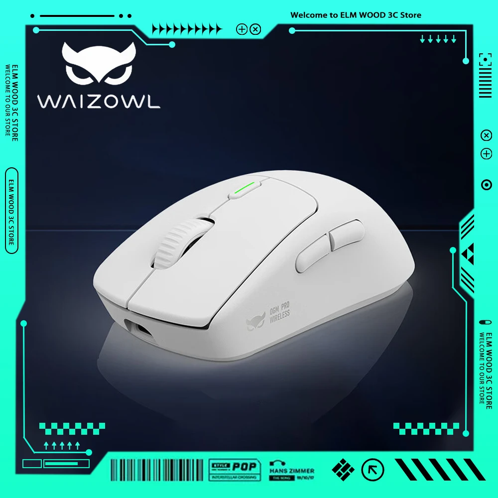 Waizowl OGM Pro Wireless Mouse Paw3395 Tri Mode Bluetooth E-Sports Mouse Lightweight Gaming Mice Pc Gamer Accessoies Man Gifts
Waizowl OGM Pro Wireless Mouse Paw3395 Tri Mode Bluetooth E-Sports Mouse Lightweight Gaming Mice Pc Gamer Accessoies Man Gifts