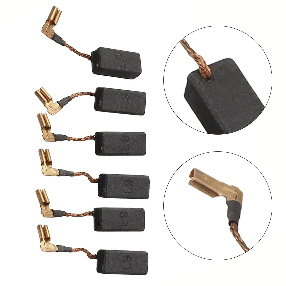 6pcs Carbon Motor Brush DWE4120 DWE4011 N097696 Grinder Motor Replacement Part For Power Tool Accessory
6pcs Carbon Motor Brush DWE4120 DWE4011 N097696 Grinder Motor Replacement Part For Power Tool Accessory