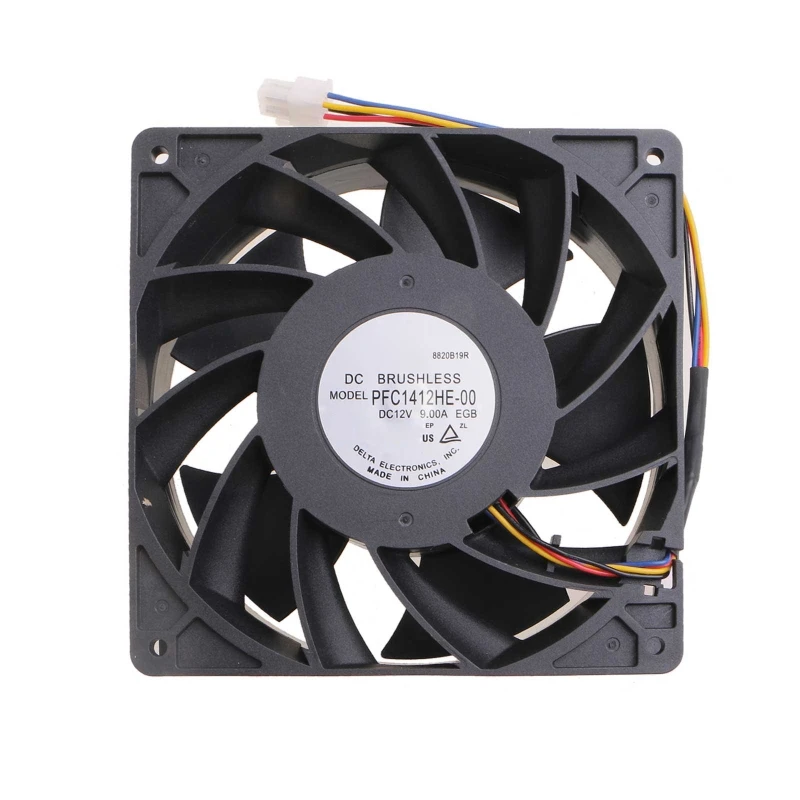 R9JA 140x38mm Cooling Fan Replacement for PFC1412HE-00 High CFM Cooling Fan 7000 RPM with 4 Pins Connector Accessories
R9JA 140x38mm Cooling Fan Replacement for PFC1412HE-00 High CFM Cooling Fan 7000 RPM with 4 Pins Connector Accessories