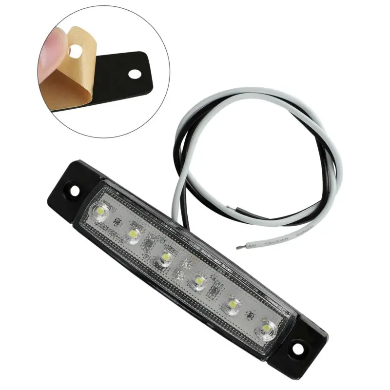 10PCS Car Rock Light White Marine Boat 6LED Cabin Courtesy Lamp Deck Stair Stern Transom Light Waterproof ABS-Plastic Case
10PCS Car Rock Light White Marine Boat 6LED Cabin Courtesy Lamp Deck Stair Stern Transom Light Waterproof ABS-Plastic Case