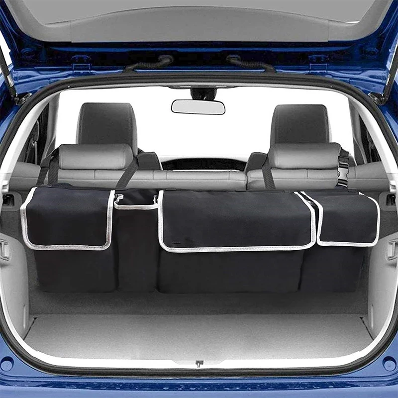 Kofferbak Organizer Universele Grote Capaciteit Verstelbare Backseat Oxford Opbergtas Cargo rack pocket black
Kofferbak Organizer Universele Grote Capaciteit Verstelbare Backseat Oxford Opbergtas Cargo rack pocket black