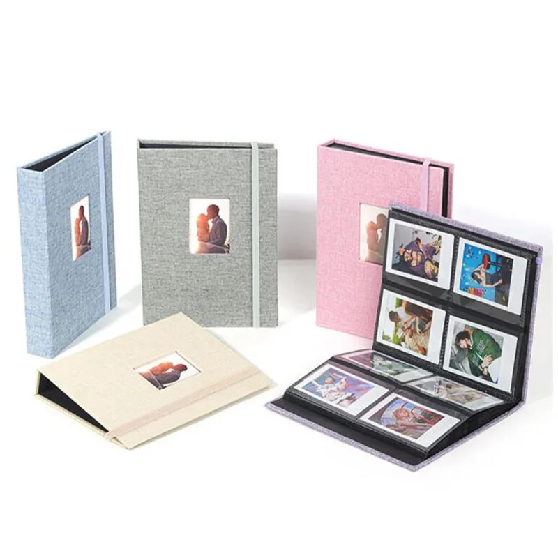 208 Pockets Photo Album Cotton Hemp Mini Instant Picture Case Storage For Fujifilm Instax Mini Film Home Decoration Photo Album
208 Pockets Photo Album Cotton Hemp Mini Instant Picture Case Storage For Fujifilm Instax Mini Film Home Decoration Photo Album
