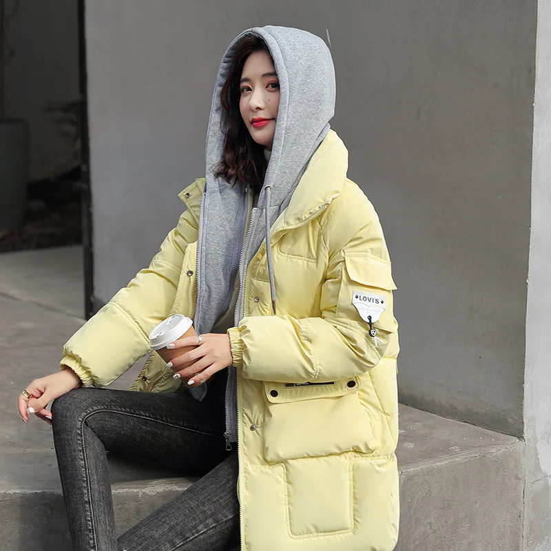 Women's Fashion Klein Blue Jacket 2022 Winter Down Cotton Warm Hooded Coat Solid Color Loose Thicken Warm Female Parka Coat
Women's Fashion Klein Blue Jacket 2022 Winter Down Cotton Warm Hooded Coat Solid Color Loose Thicken Warm Female Parka Coat