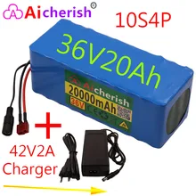 Lithium Ion 18650 Battery Pack 36V Battery 20Ah 20000mAh Electric Bicycle 1000W 10S4P For E-fiets Scooter With BMS+42V Charger
Lithium Ion 18650 Battery Pack 36V Battery 20Ah 20000mAh Electric Bicycle 1000W 10S4P For E-fiets Scooter With BMS+42V Charger