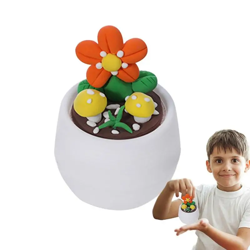 Modeling Clay For Kids Kids Clay Clay Crafts Harmless Fake Potted Plants Cute Clay Set Funny Educational Toy To Enhance Thinking
Modeling Clay For Kids Kids Clay Clay Crafts Harmless Fake Potted Plants Cute Clay Set Funny Educational Toy To Enhance Thinking