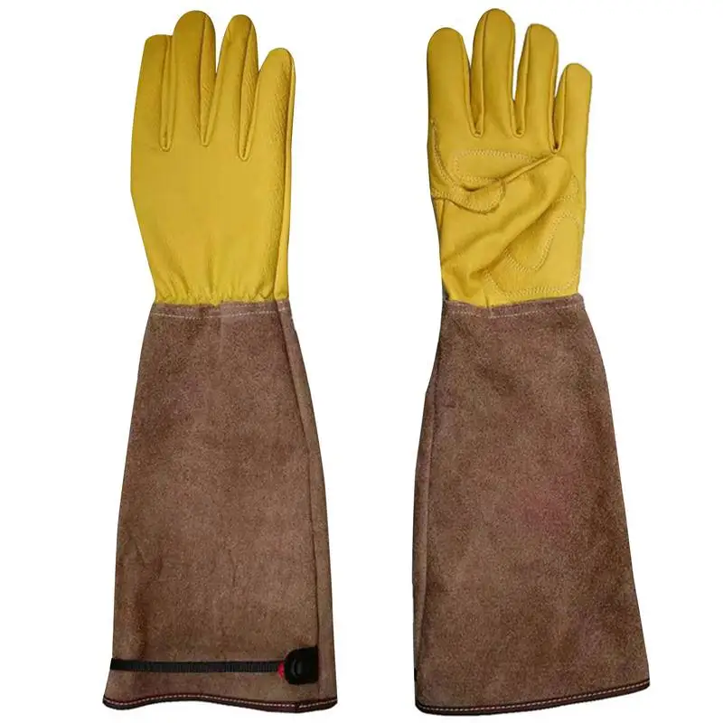 

Long Work Gloves Yard Work Gloves With Adjustable Cuffs Work Gloves Women For Protects Hands And Forearms From Cuts And