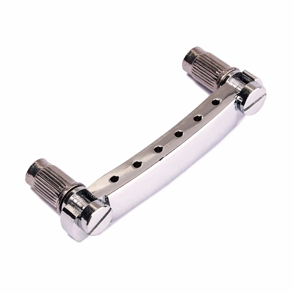 Chrome Guitar Roller Bridge Saddle Tailpiece Guitar Bridge Tailpiece for Electric Guitar Replacement Parts (Silver)
Chrome Guitar Roller Bridge Saddle Tailpiece Guitar Bridge Tailpiece for Electric Guitar Replacement Parts (Silver)