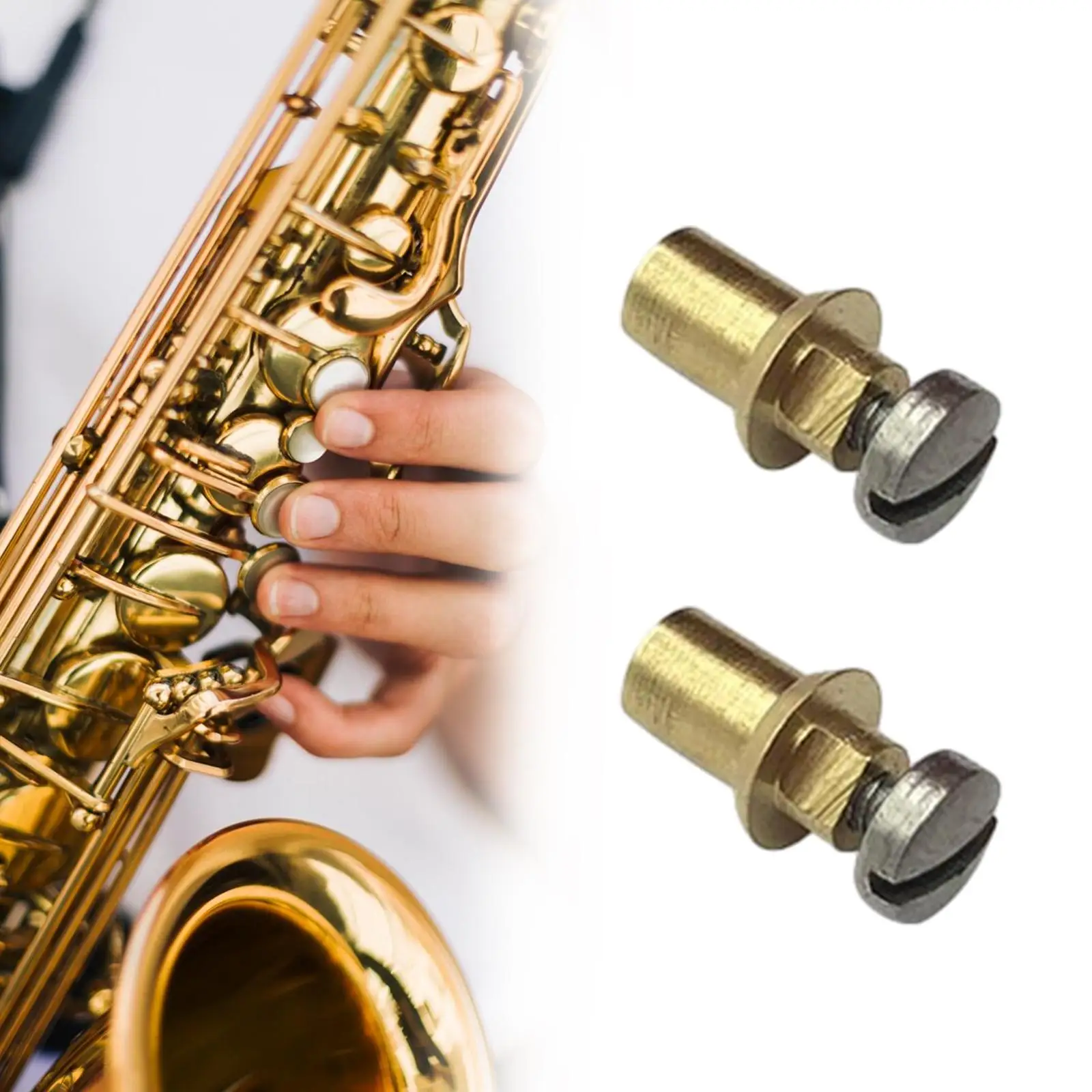Sax Repair Screw, Woodwind Instrument Screws, Replace Adjustment Portable Copper Saxophone Screws
Sax Repair Screw, Woodwind Instrument Screws, Replace Adjustment Portable Copper Saxophone Screws