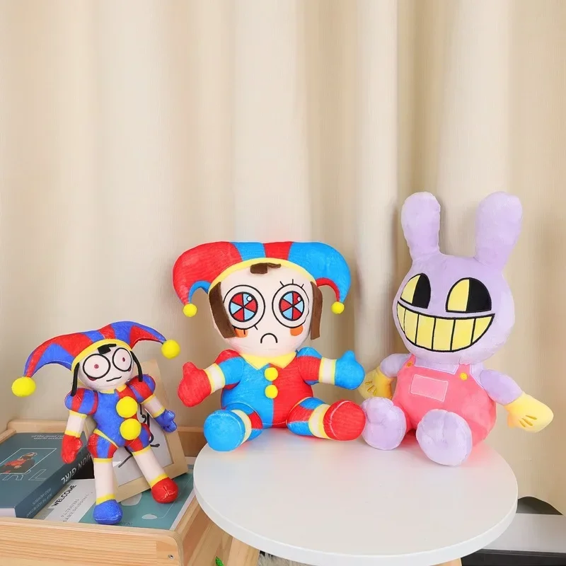 

The Amazing Digital Circus Anime Cartoon Plush Pomni Jax Plush doll Toy Presale Theater Rabbit Doll Stuffed Toys Christmas Gifts