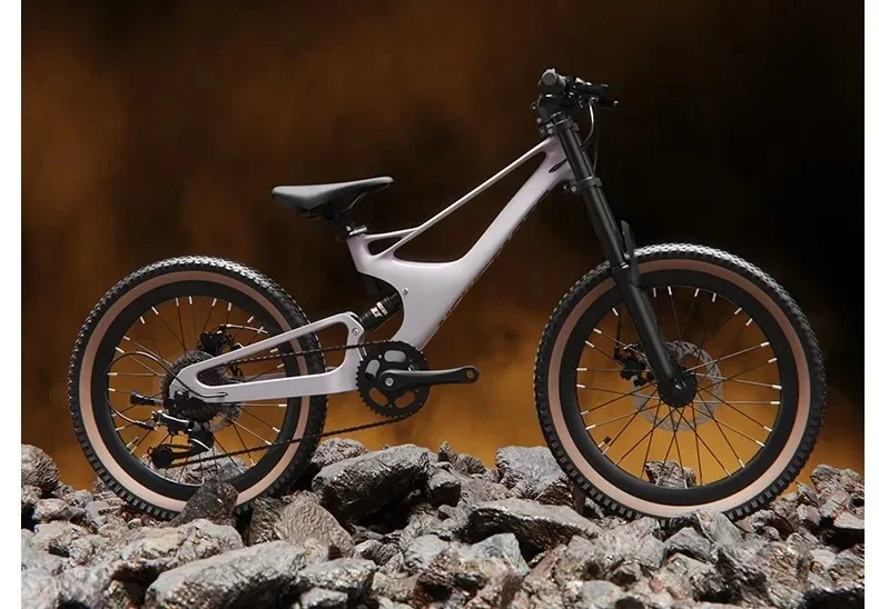 22 inch Full Suspension MTB children's soft tail mountain bike magnesium alloy 7 speed Downhill Bike dual disc brake bicicletas 22 inch Full Suspension MTB children's soft tail mountain bike magnesium alloy 7 speed Downhill Bike dual disc brake bicicletas