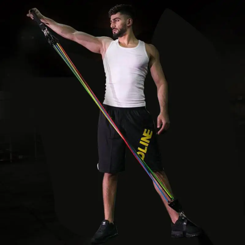 11 Pcs/Set Latex Resistance Bands Crossfit Training Exercise Yoga Tubes Pull Rope,Rubber Expander Elastic Bands Fitness with Bag
11 Pcs/Set Latex Resistance Bands Crossfit Training Exercise Yoga Tubes Pull Rope,Rubber Expander Elastic Bands Fitness with Bag