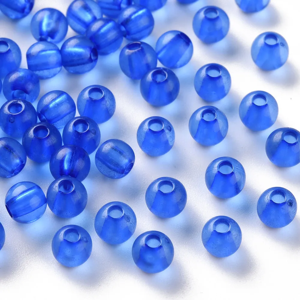 500g Transparent Acrylic Beads Round Royal Blue 6x5mm Hole: 1.8mm about 4400pcs/500g
500g Transparent Acrylic Beads Round Royal Blue 6x5mm Hole: 1.8mm about 4400pcs/500g