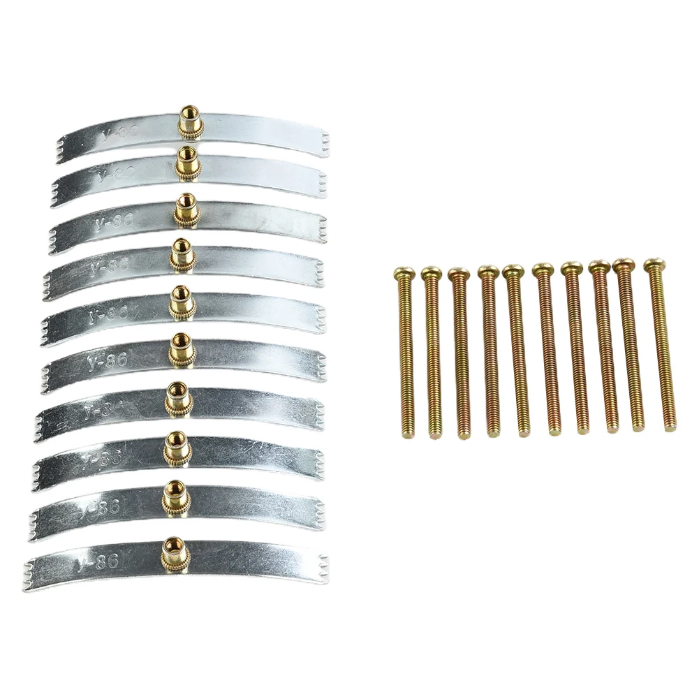 Repairer Switch Fixer Parts Repair Replacement Screw Set Socket 10pcs Wall Box Accessories Electrical Brand New
Repairer Switch Fixer Parts Repair Replacement Screw Set Socket 10pcs Wall Box Accessories Electrical Brand New