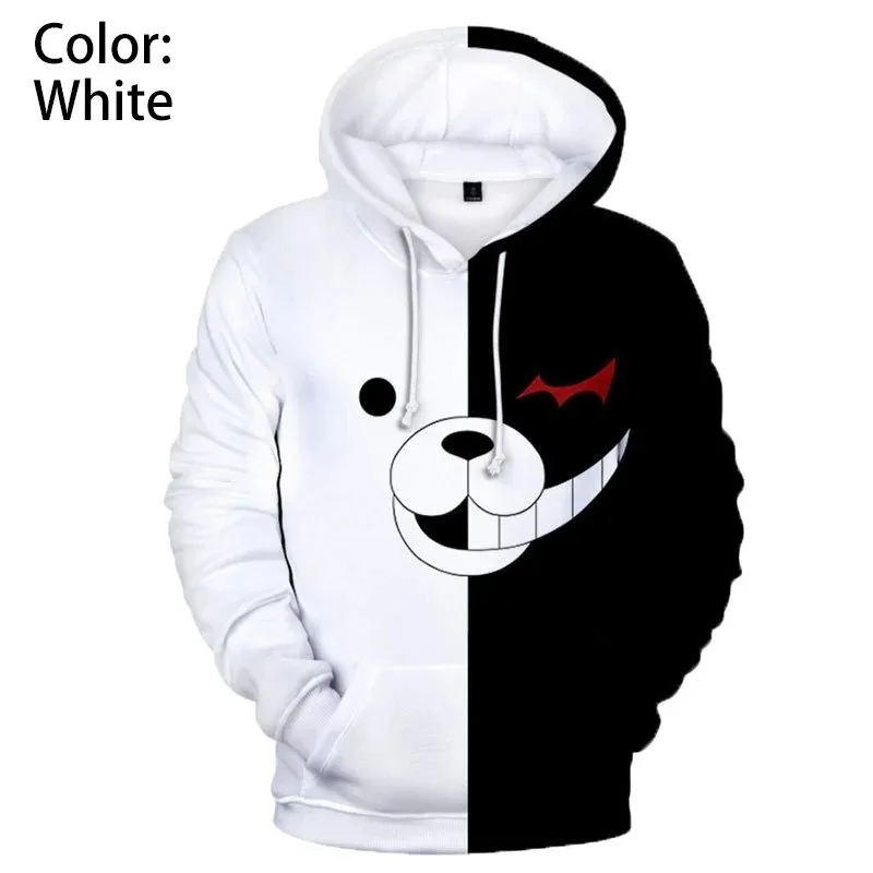 Japan Anime D-Danganronpa Monokuma Cosplay Hoodie Sweatshirt Casual Pullover Coat Cool Hoodie 3d Print Hoodie
Japan Anime D-Danganronpa Monokuma Cosplay Hoodie Sweatshirt Casual Pullover Coat Cool Hoodie 3d Print Hoodie