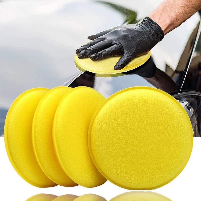 

Universal High Density Car Waxing Polish Foam Sponge Detailing Applicator Pad Curing and Polishing Sponge Car Waxing Car Tools