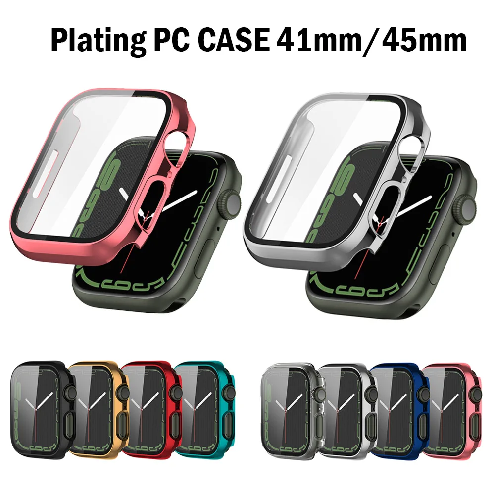 Glass+Cover For Apple Watch case 8 7 45mm 41mm 44mm 38 42mm iWatch Accessorie Screen Protector Apple watch series 6 SE 5 3 40mm
Glass+Cover For Apple Watch case 8 7 45mm 41mm 44mm 38 42mm iWatch Accessorie Screen Protector Apple watch series 6 SE 5 3 40mm
