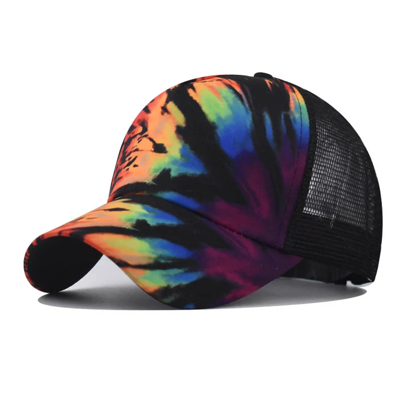 New Arrival Women Mesh Baseball Cap Summer Sun Visor Breathable Sports Snapback Colorful Print Ponytail Lady Hip Hop Hats MZ0432
New Arrival Women Mesh Baseball Cap Summer Sun Visor Breathable Sports Snapback Colorful Print Ponytail Lady Hip Hop Hats MZ0432