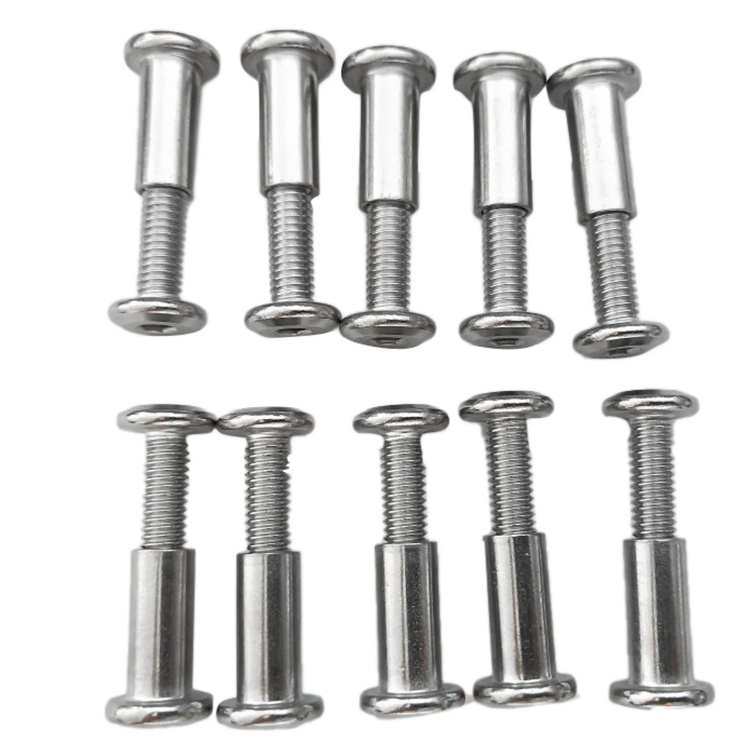 20 Pcs Screw Post Fit for 5/16Inch(8mm) Hole Dia Male M6X20mm Female M6X18mm Belt Buckle Binding Bolts Leather Fastener
20 Pcs Screw Post Fit for 5/16Inch(8mm) Hole Dia Male M6X20mm Female M6X18mm Belt Buckle Binding Bolts Leather Fastener