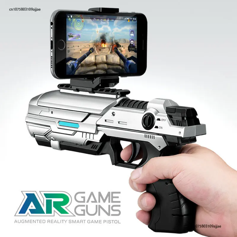 

AR Game Gun Virtual Reality Shooting Mobile Phone Bluetooth 4D Intelligent Control Game Toy Real Experience Fun Sports Birthday