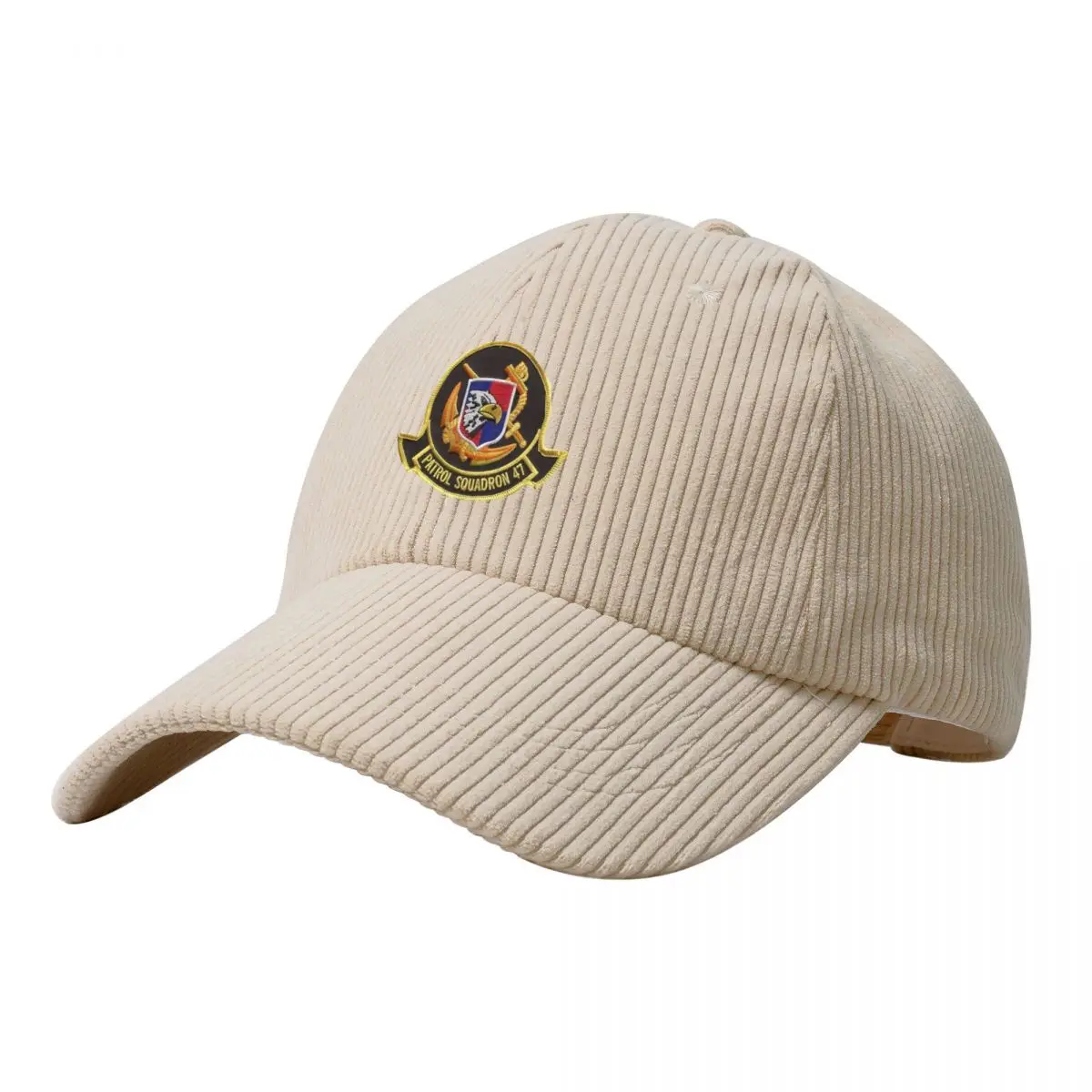 

VP-47 PATROL SQUADRON STORE Corduroy Baseball Cap Trucker Hat Sun Cap Custom Cap For Women Men's