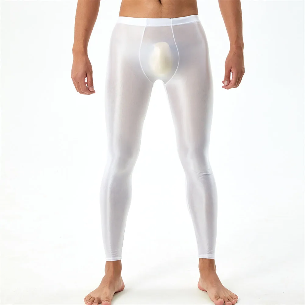 Sexy and Comfortable Sheer Long John Underwear Pants for Men Silky and Tight Leggings Sizes Available from M to 2XL
Sexy and Comfortable Sheer Long John Underwear Pants for Men Silky and Tight Leggings Sizes Available from M to 2XL