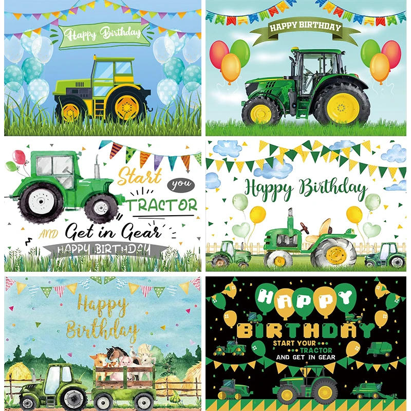 Tractor 1st Birthday Photo Backdrop Green Farm Tractor Theme Birthday Party Decorations Photography Background Props Wall Banner
Tractor 1st Birthday Photo Backdrop Green Farm Tractor Theme Birthday Party Decorations Photography Background Props Wall Banner
