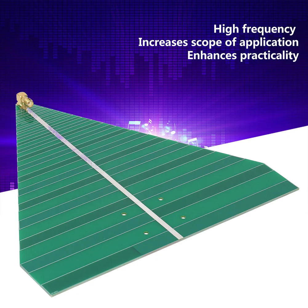 1x журнальная периодическая антенна UWB WiFi 50 Вт 6db-7dB 600 ‑ 6000 МГц ультра широкополосная печатная плата Широкополосная Антенна
1x журнальная периодическая антенна UWB WiFi 50 Вт 6db-7dB 600 ‑ 6000 МГц ультра широкополосная печатная плата Широкополосная Антенна