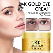 24K Gold Eye Cream Anti-Aging Moisturizing Eye Serum Fade Dark Circles Fine Lines Puffiness Anti-Wrinkles Women Eye Skin Care
24K Gold Eye Cream Anti-Aging Moisturizing Eye Serum Fade Dark Circles Fine Lines Puffiness Anti-Wrinkles Women Eye Skin Care