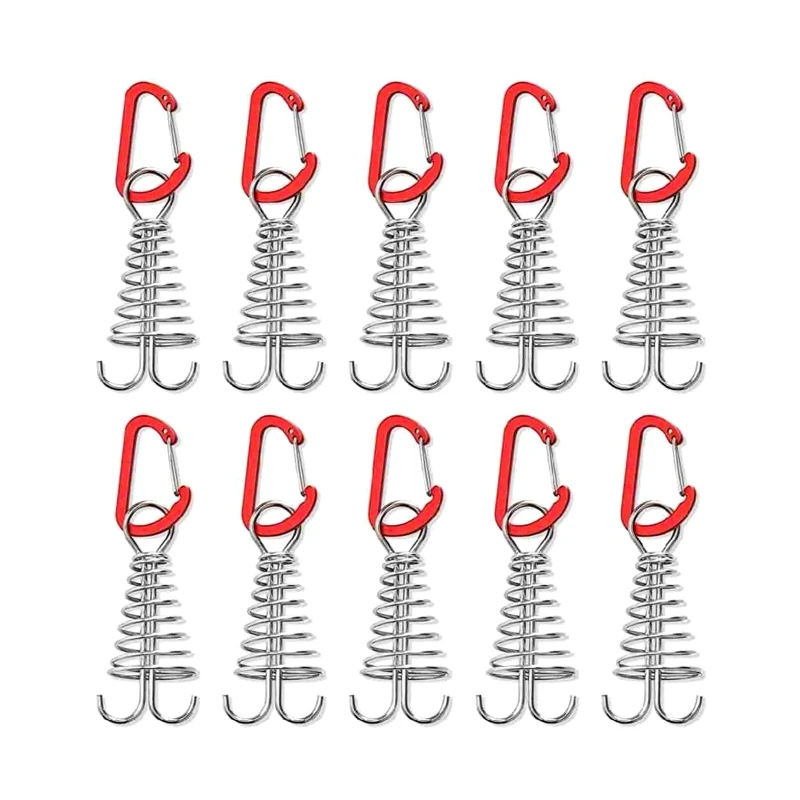 Octopus Deck Peg 10pcs/set Stainless Steel Tent Accessories Board Peg Spiral tent pegs camping equipment outdoor accessories
Octopus Deck Peg 10pcs/set Stainless Steel Tent Accessories Board Peg Spiral tent pegs camping equipment outdoor accessories