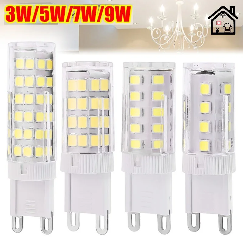 

Ceramic LED Bulb Lamp Light G9 AC 85-265V 3W 5W 7W 9W 11W High Brightness Spotlight