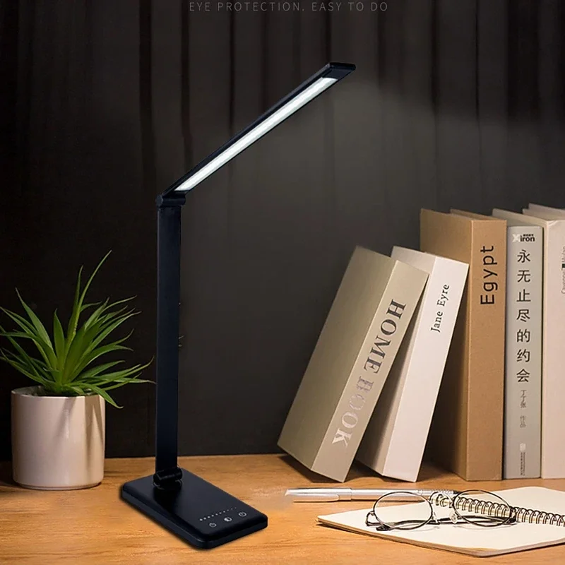 Foldable Touch Wireless Charging Desk Lamp Five-speed Dimming Mobile Phone 5W Wireless Fast Charging USB Reading Lamp Lighting
Foldable Touch Wireless Charging Desk Lamp Five-speed Dimming Mobile Phone 5W Wireless Fast Charging USB Reading Lamp Lighting
