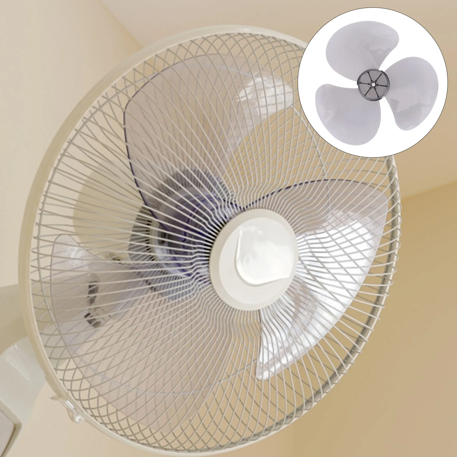 

Plastic Fan Blades Electric Fan Nut Cover Pedestal Floor Table Replacement 12 Inch