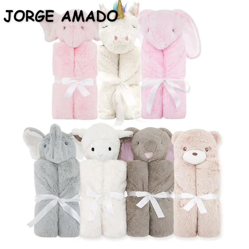 New Four Seasons Newborn Bedding Cartoon Animals Double-layer Crystal Velvet Baby Warmth Blanket/Swaddling Kid Accessories E1110
New Four Seasons Newborn Bedding Cartoon Animals Double-layer Crystal Velvet Baby Warmth Blanket/Swaddling Kid Accessories E1110