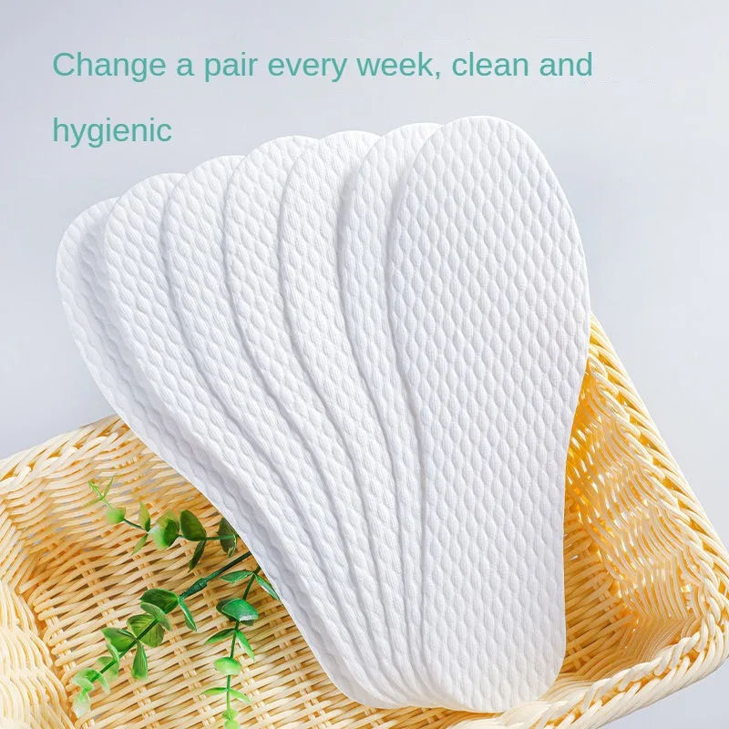 Disposable Thin Breathable, Sweat Absorbing, and Odor Resistant Comfortable Wooden Pulp Sanitary Insoles for Men and Women
Disposable Thin Breathable, Sweat Absorbing, and Odor Resistant Comfortable Wooden Pulp Sanitary Insoles for Men and Women