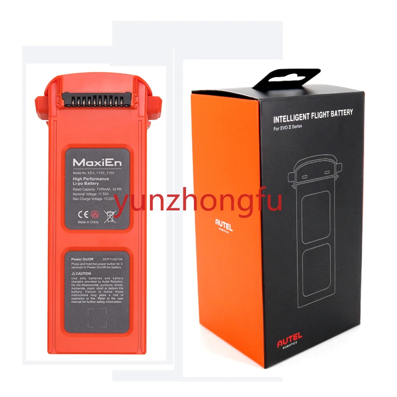 Аккумулятор Autel ics EVO II для дрона, 7100 мАч, литий-полимерные аккумуляторы для 2/Pro/Dual 2
Аккумулятор Autel ics EVO II для дрона, 7100 мАч, литий-полимерные аккумуляторы для 2/Pro/Dual 2