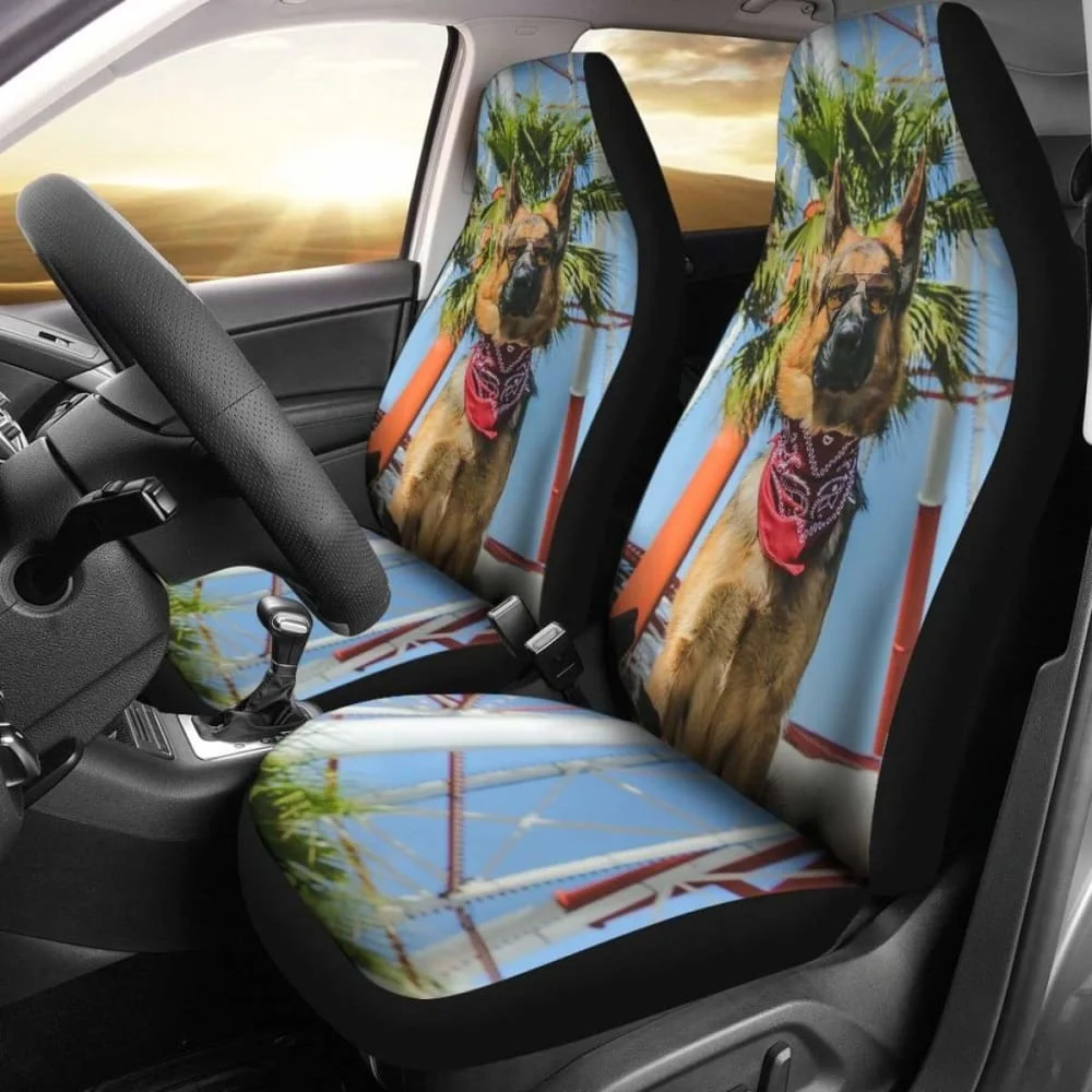 German Shepherd Car Seat Covers 091706,Pack of 2 Universal Front Seat Protective Cover
German Shepherd Car Seat Covers 091706,Pack of 2 Universal Front Seat Protective Cover