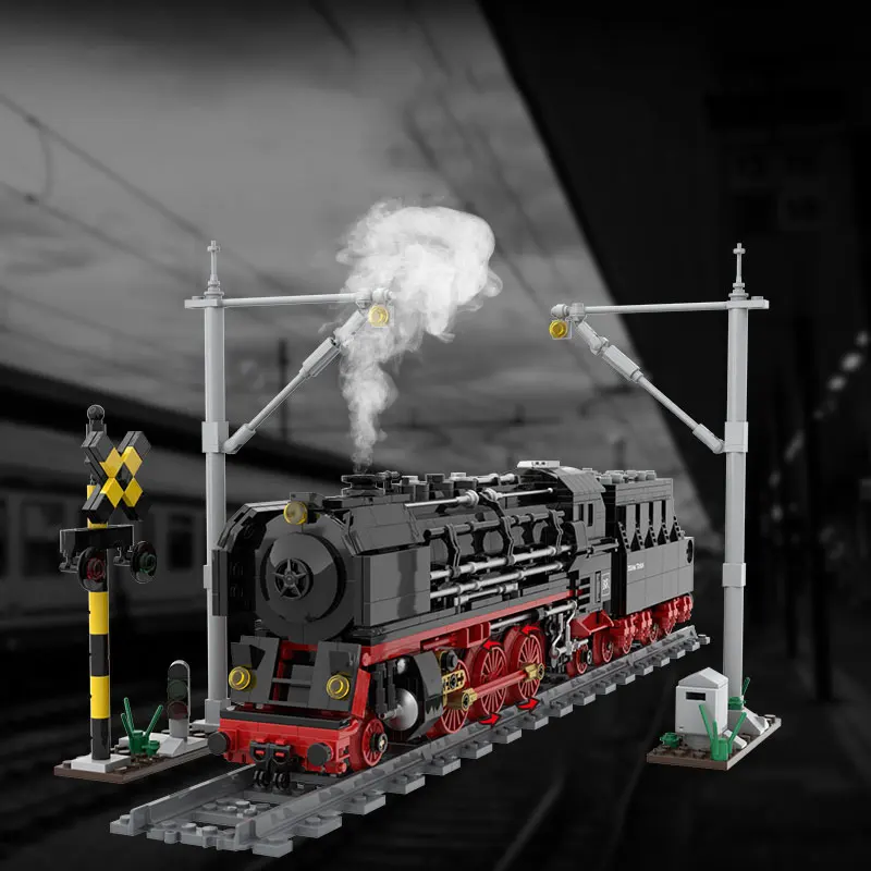 1177Pcs MOC City Technology Middle Ages Steam Train Transportation Model Toys Building Blocks Bricks Birthday Gifts Kid Children 1177Pcs MOC City Technology Middle Ages Steam Train Transportation Model Toys Building Blocks Bricks Birthday Gifts Kid Children