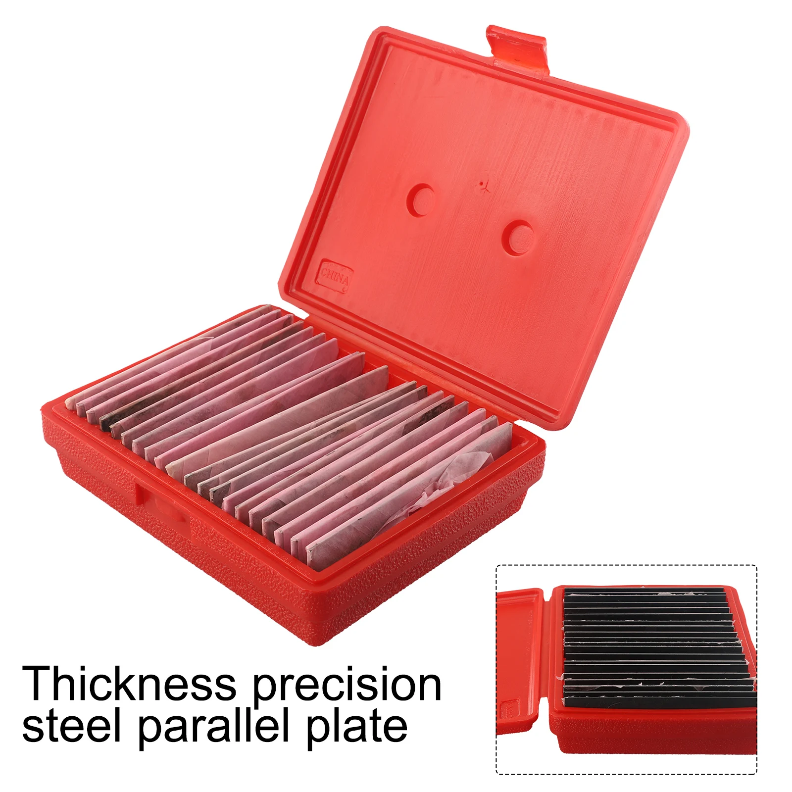20 Pcs 1/32" Thickness Precision Steel Hardened Parallels 0.0001" Machinist CNC 6" Length High Precision Parallels Bar Set
20 Pcs 1/32" Thickness Precision Steel Hardened Parallels 0.0001" Machinist CNC 6" Length High Precision Parallels Bar Set