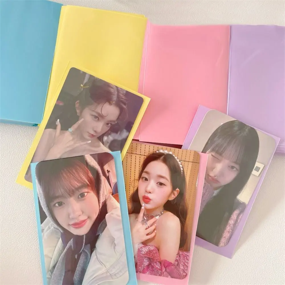 Fashion Idol Photo Protective Cover DIY Macaron Color Card Bag Two-layer Photo Cards Bag Children Gifts
Fashion Idol Photo Protective Cover DIY Macaron Color Card Bag Two-layer Photo Cards Bag Children Gifts