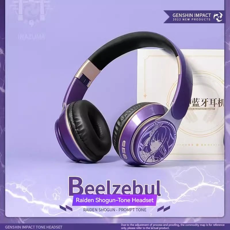 Genshin Impact Baal Raiden Shogun Bluetooth Headset Headworn Wireless Peripheral Small Noise Reduction Official Standard Gift
Genshin Impact Baal Raiden Shogun Bluetooth Headset Headworn Wireless Peripheral Small Noise Reduction Official Standard Gift