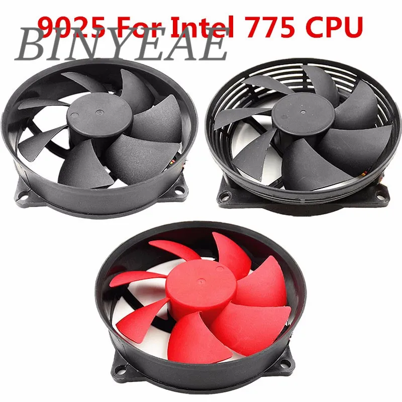 

BINYEAE 9025 9225 90MM 9cm Cooling Fan Circular fan for 775 CPU Cooling fan DC12V CPU fan 3pin