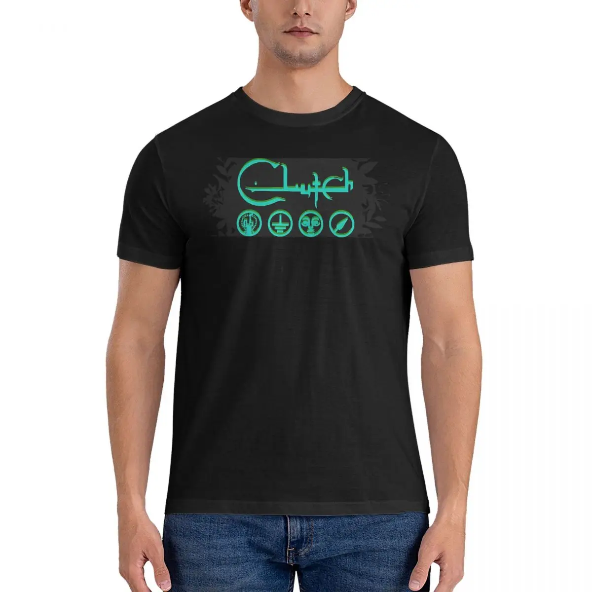 

Men's Best Logo Custom T Shirt Clutch Band 100% Cotton Clothing Creative Short Sleeve Crewneck Tees 6XL T-Shirts